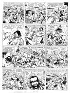 BARBE ROUGE : Planche originale 8 du Tome 31 Barbe Rouge La guerre des pirates